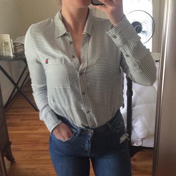 ASOS Tops - ASOS "Superdry" Stripe Shirt